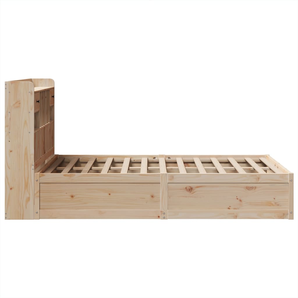 Bedframe zonder matras massief grenenhout 135x190 cm is nu te koop bij PeponiXL, paradijselijk wonen!