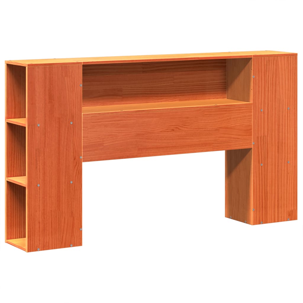 Bedframe zonder matras massief grenenhout wasbruin 140x200 cm is nu te koop bij PeponiXL, paradijselijk wonen!