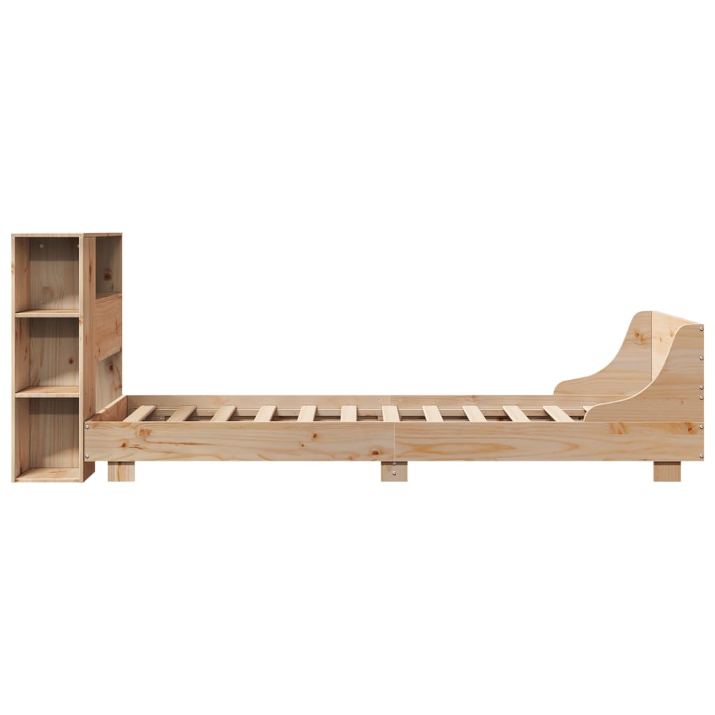 Bedframe zonder matras massief grenenhout 90x190 cm