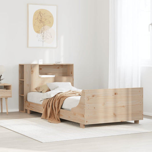 Bedframe zonder matras massief grenenhout 90x190 cm is nu te koop bij PeponiXL, paradijselijk wonen!