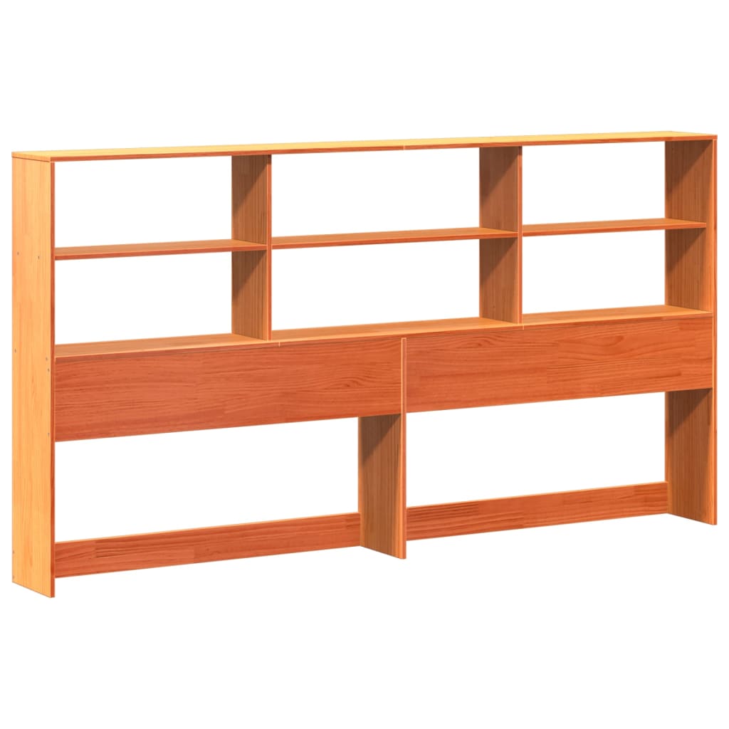 Bedframe zonder matras massief grenenhout wasbruin 200x200 cm is nu te koop bij PeponiXL, paradijselijk wonen!