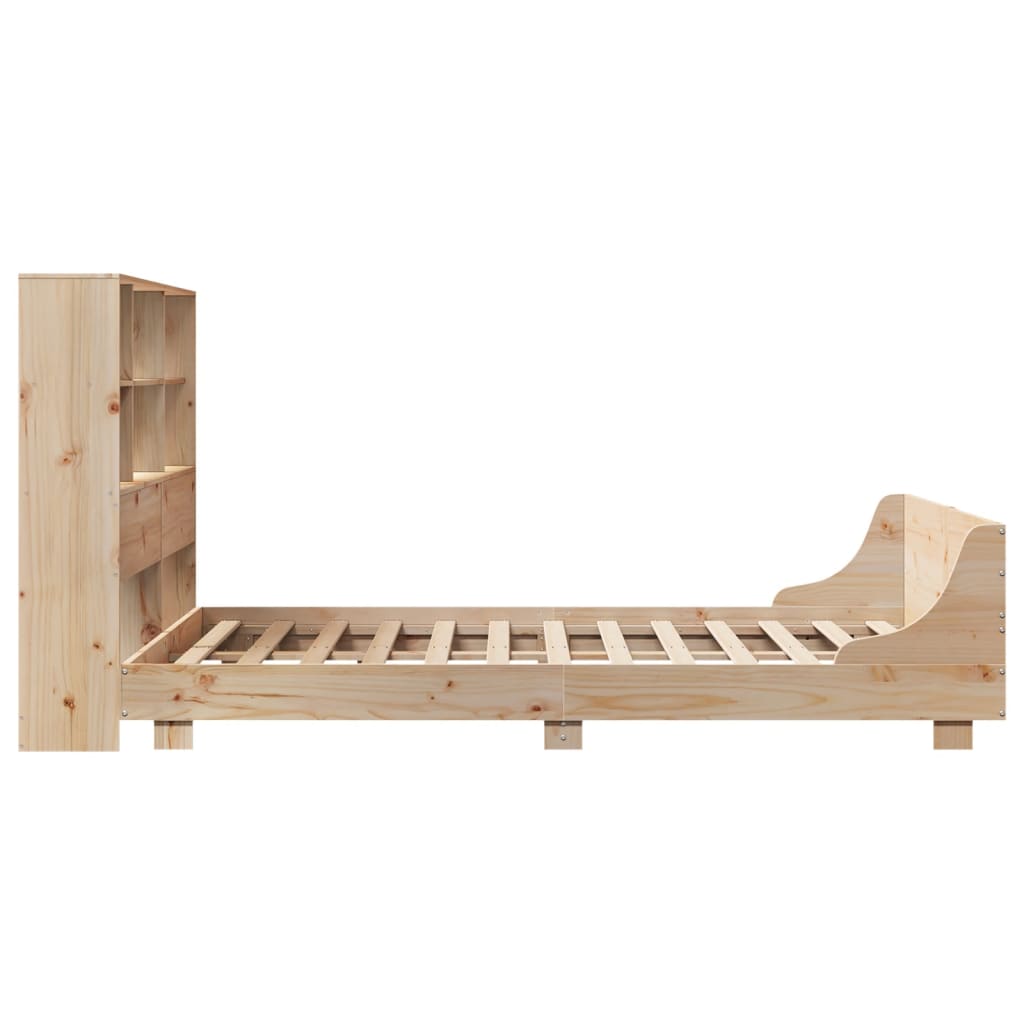 Bedframe zonder matras massief grenenhout 150x200 cm is nu te koop bij PeponiXL, paradijselijk wonen!
