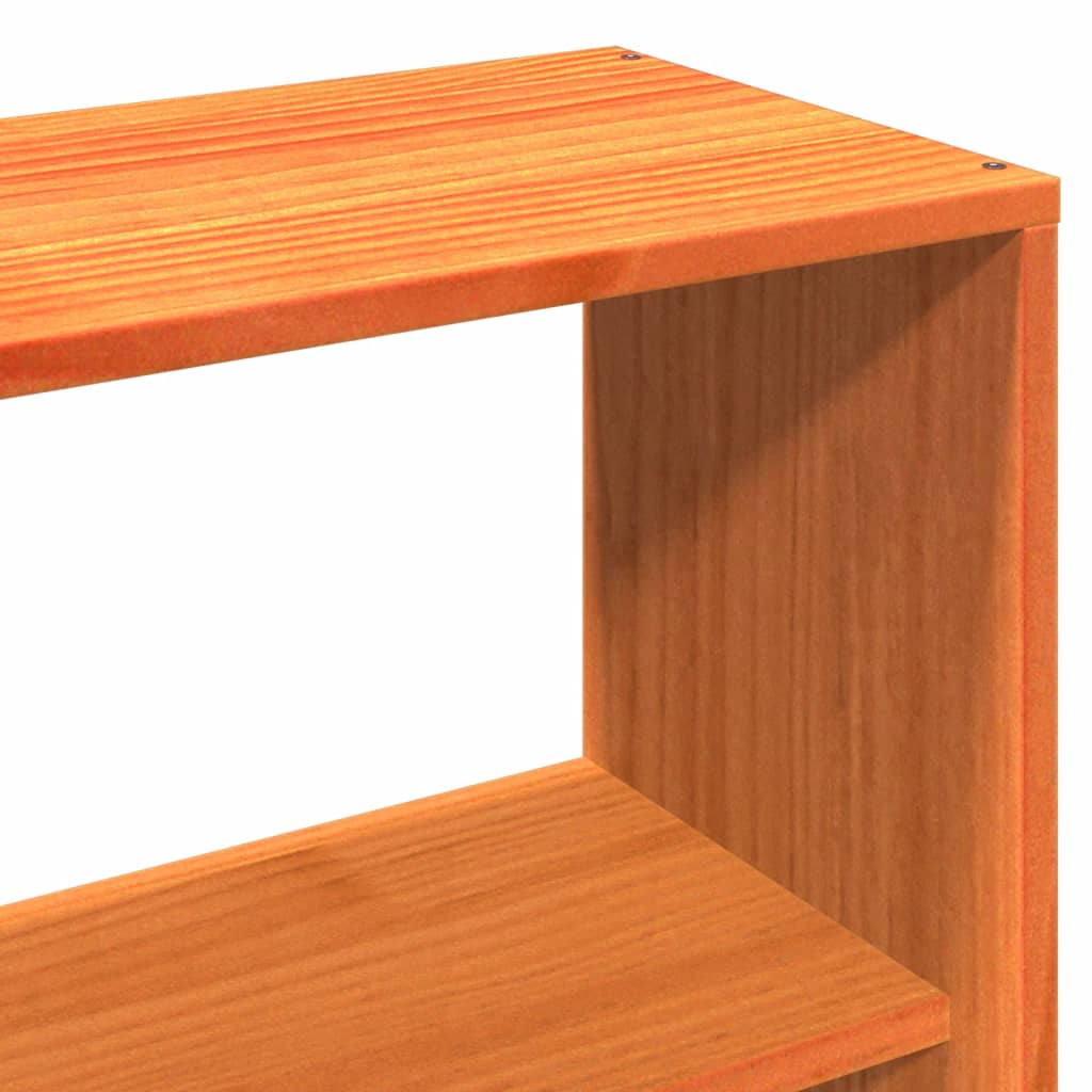 Bedframe zonder matras massief grenenhout wasbruin 120x200 cm is nu te koop bij PeponiXL, paradijselijk wonen!