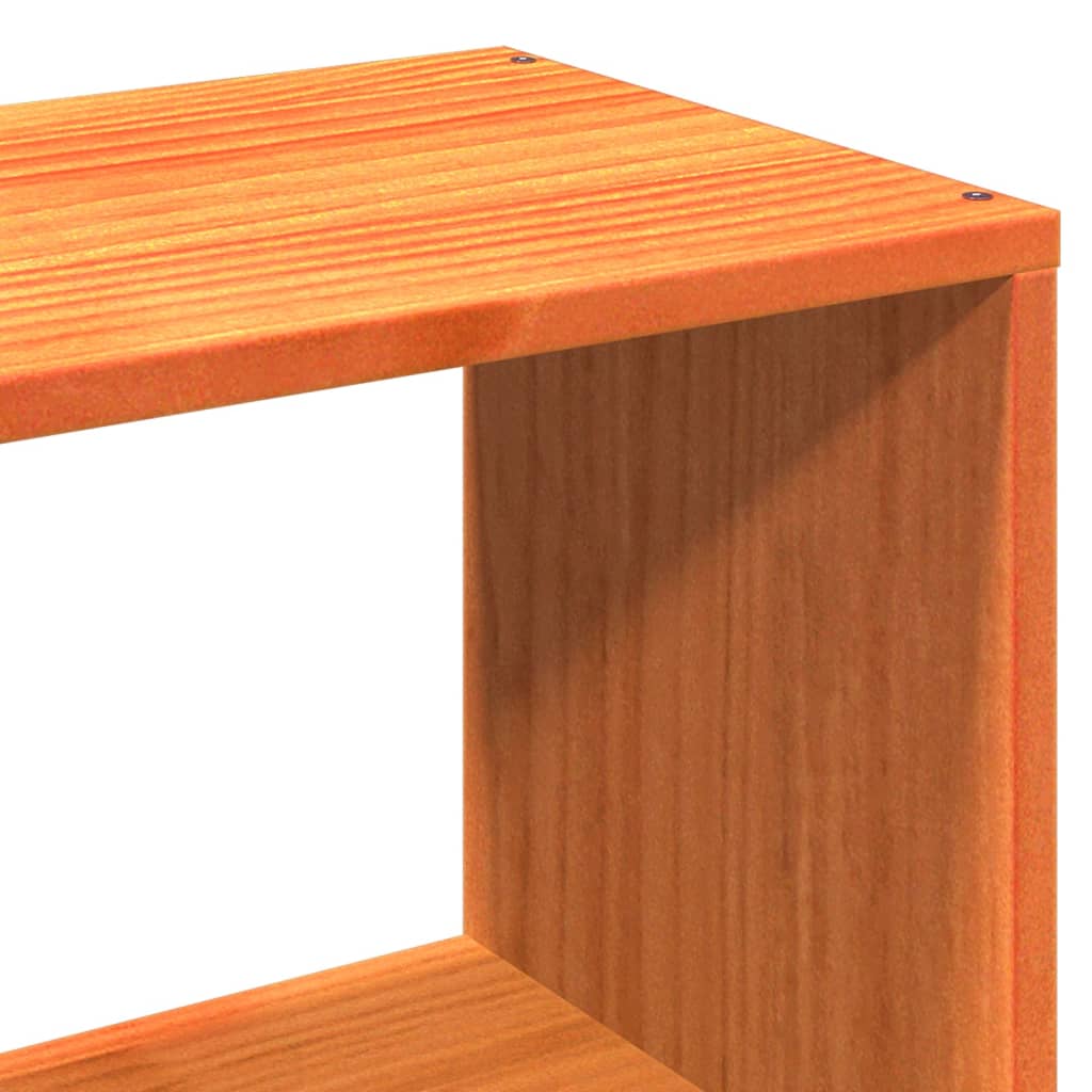 Bedframe zonder matras massief grenenhout wasbruin 100x200 cm is nu te koop bij PeponiXL, paradijselijk wonen!