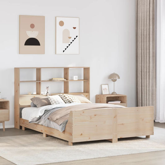 Bedframe zonder matras massief grenenhout 140x190 cm is nu te koop bij PeponiXL, paradijselijk wonen!