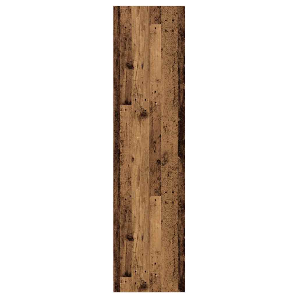 Kledingkast 100x50x200 cm bewerkt hout oud hout is nu te koop bij PeponiXL, paradijselijk wonen!