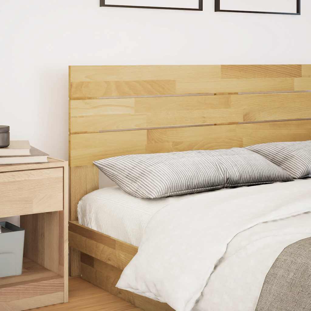 Hoofdbord 150 cm massief eikenhout is nu te koop bij PeponiXL, paradijselijk wonen!