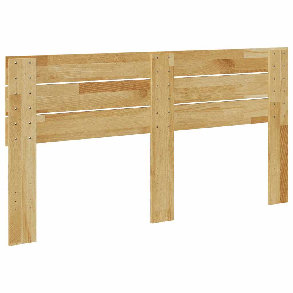 Hoofdbord 150 cm massief eikenhout is nu te koop bij PeponiXL, paradijselijk wonen!