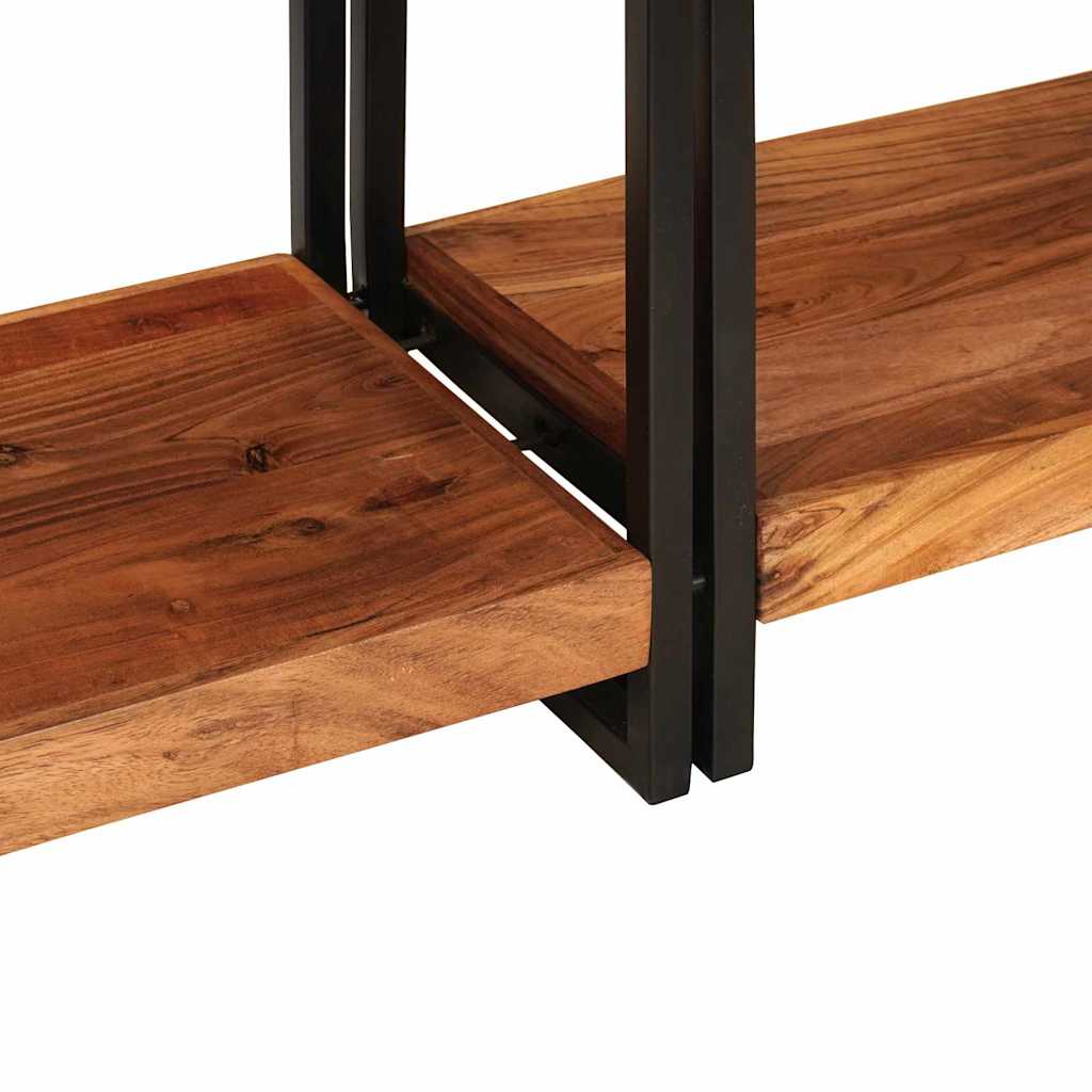 Wandtafels 2 pcs Bruin 161 x 33 x 75 cm Massief Acaciahout is nu te koop bij PeponiXL, paradijselijk wonen!