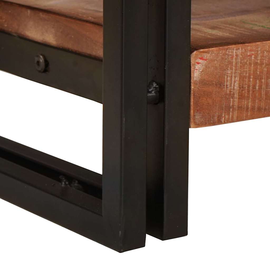 Wandtafels met lade 2 pcs Multikleur Massief Gerecycled Hout is nu te koop bij PeponiXL, paradijselijk wonen!