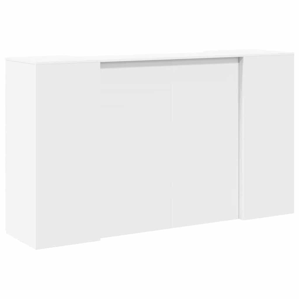 Receptiebalie Wit 180x50x103,5 cm Bewerkt Hout is nu te koop bij PeponiXL, paradijselijk wonen!