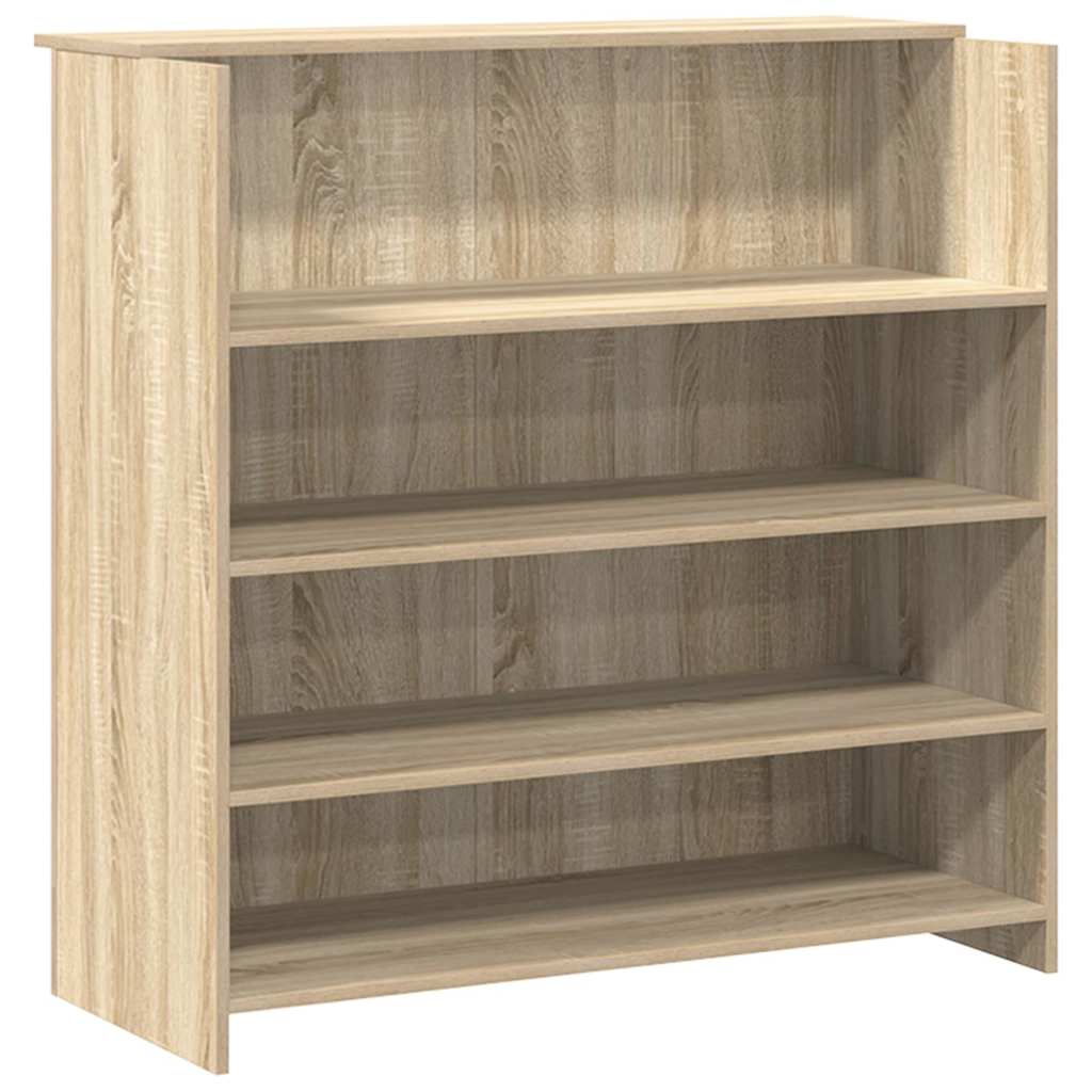 Receptiebalie 180x50x103,5 cm bewerkt hout sonoma eikenkleurig is nu te koop bij PeponiXL, paradijselijk wonen!