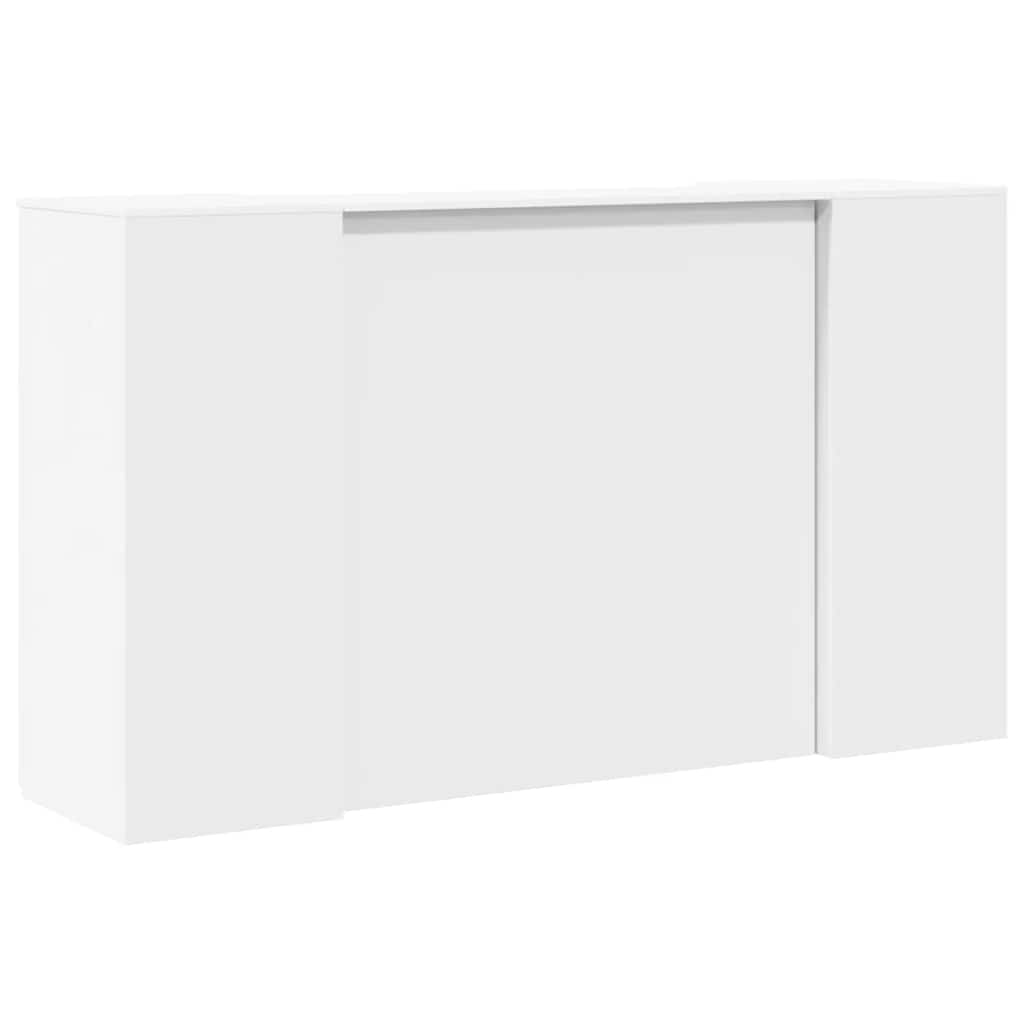 Receptiebalie Wit 180x50x103,5 cm Bewerkt Hout is nu te koop bij PeponiXL, paradijselijk wonen!