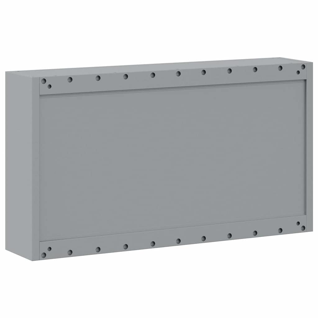 Gereedschapskast met plank Zwart en Grijs 50 x 20 x 55 cm is nu te koop bij PeponiXL, paradijselijk wonen!