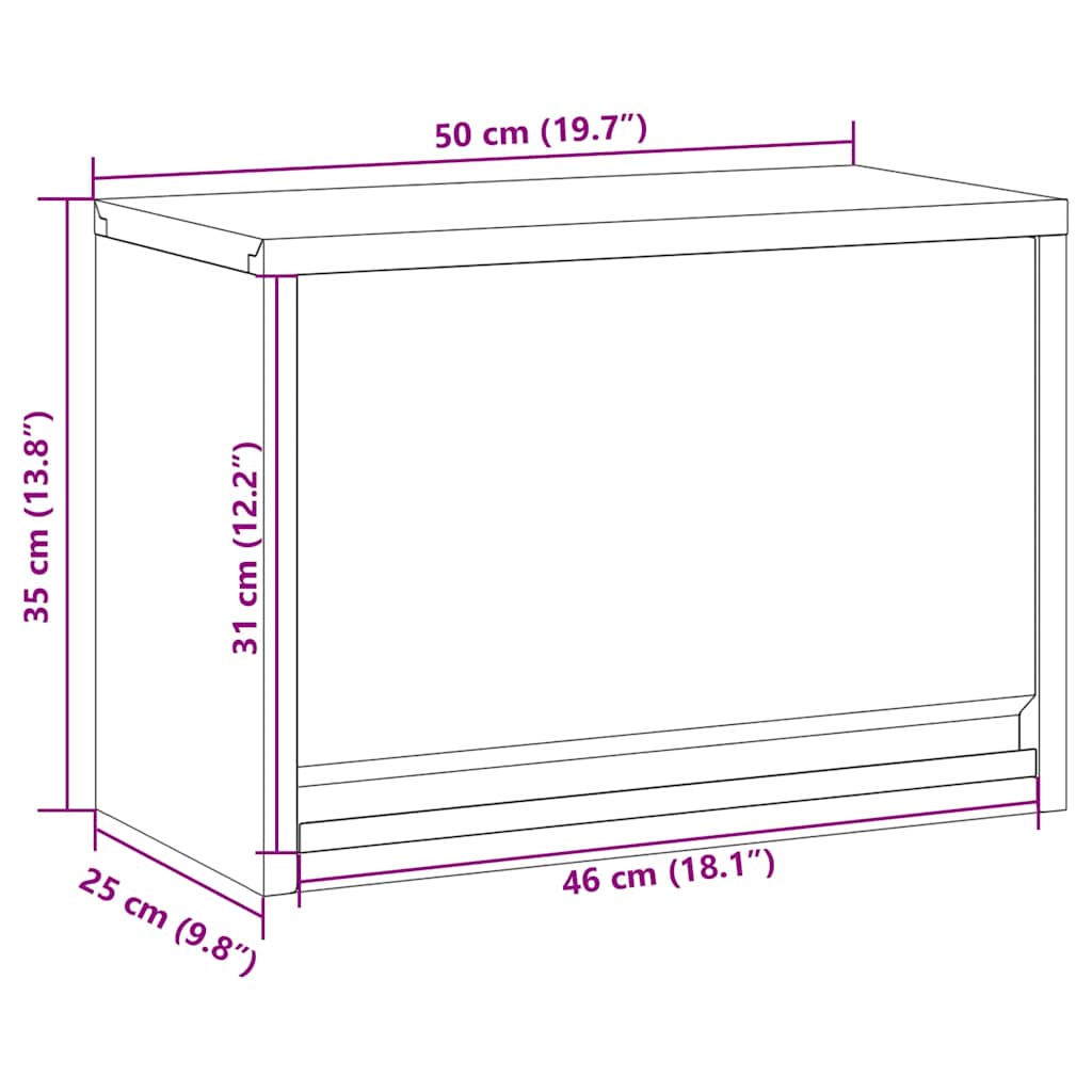 Gereedschapskast met opslag Rood en Grijs 50 x 25 x 35 cm is nu te koop bij PeponiXL, paradijselijk wonen!