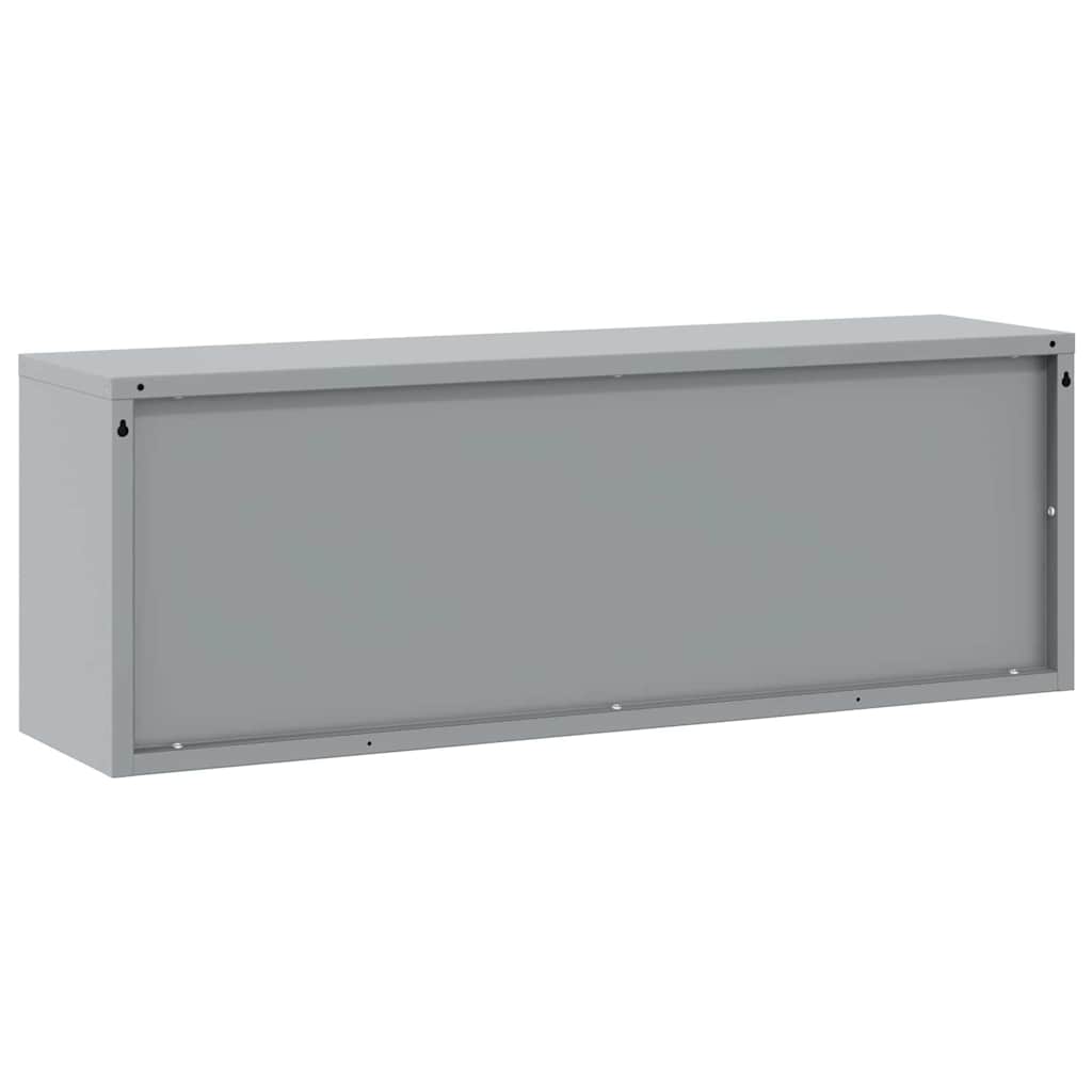 Gereedschapskast met opslag Zwart en Grijs 100 x 25 x 35 cm is nu te koop bij PeponiXL, paradijselijk wonen!