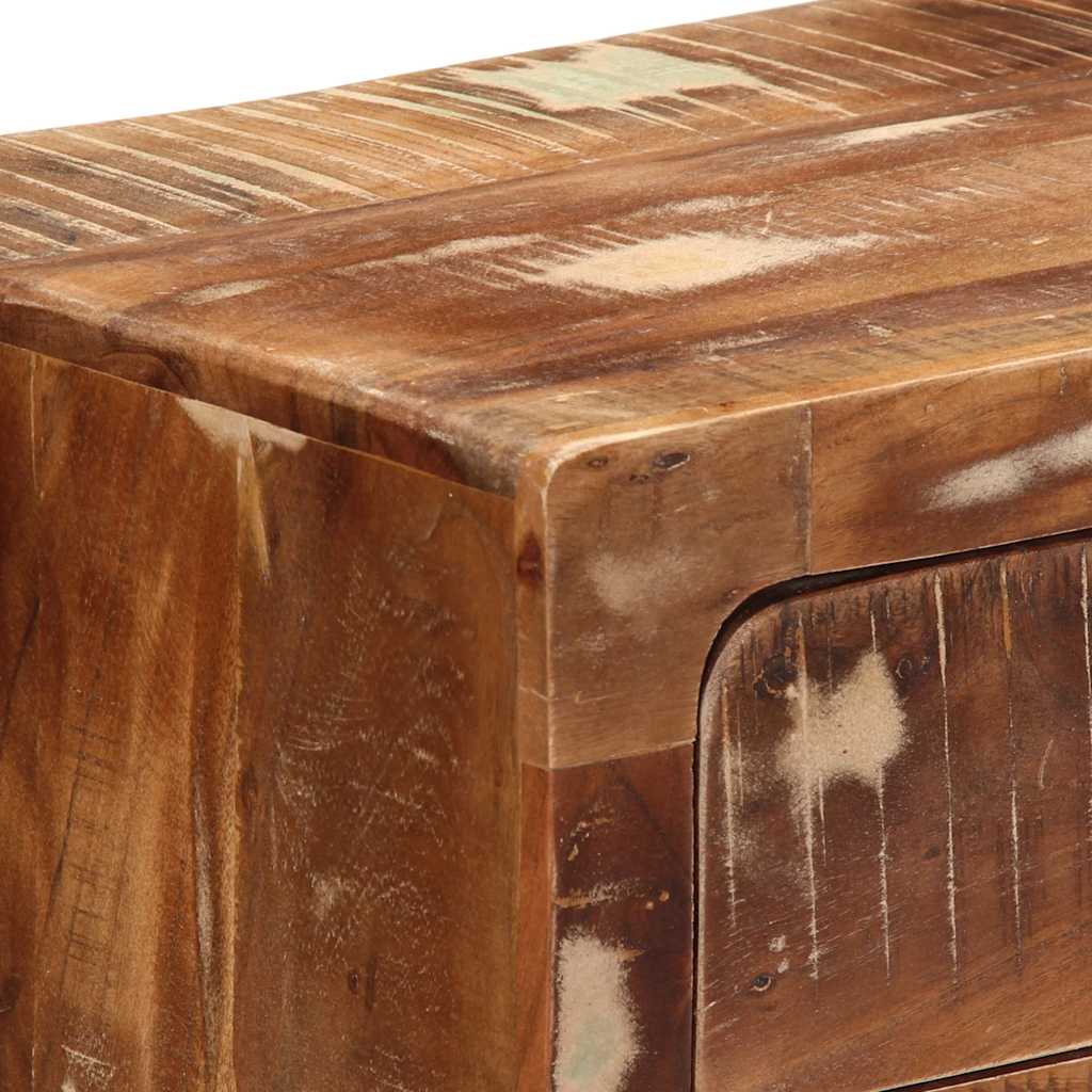 Nachtkastje 40x32x46 cm massief gerecycled hout is nu te koop bij PeponiXL, paradijselijk wonen!