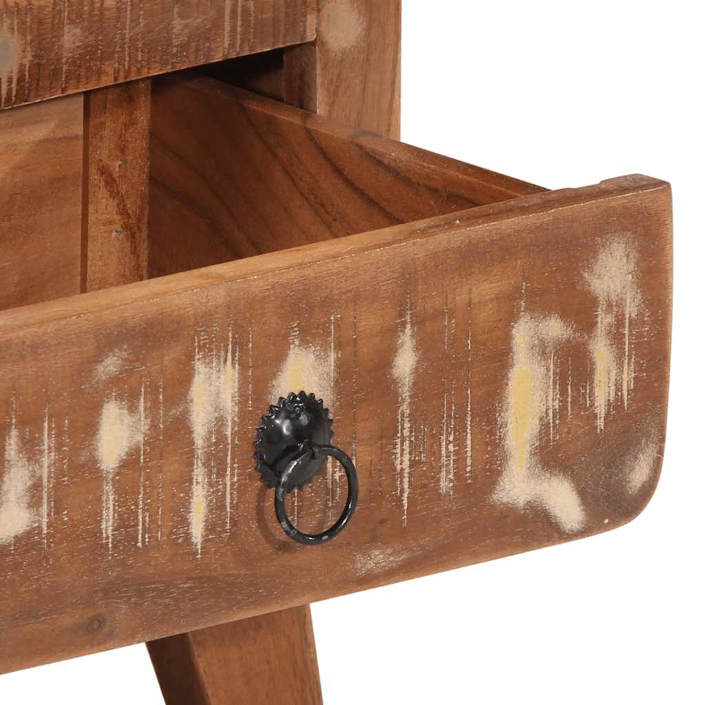 Nachtkastje 40x32x46 cm massief gerecycled hout is nu te koop bij PeponiXL, paradijselijk wonen!