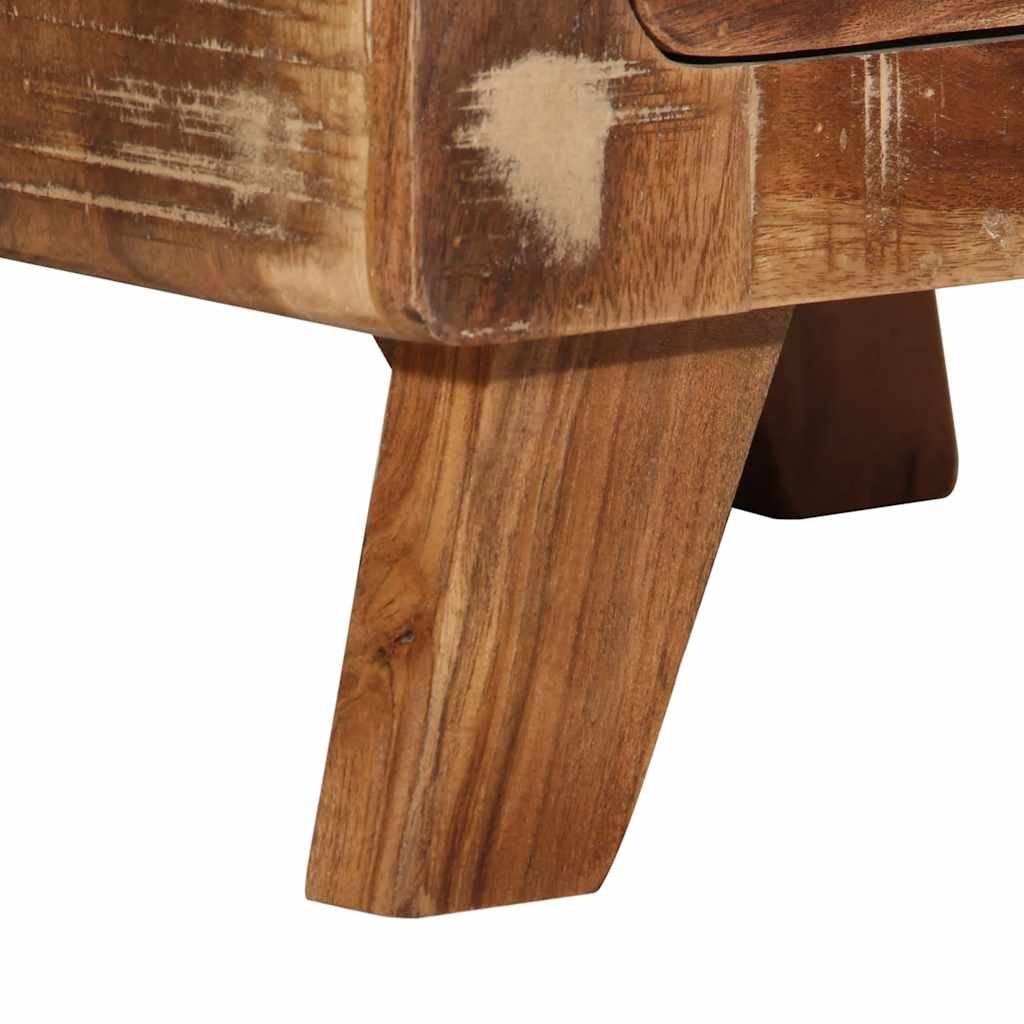 Nachtkastje 37x32x50 cm massief gerecycled hout is nu te koop bij PeponiXL, paradijselijk wonen!