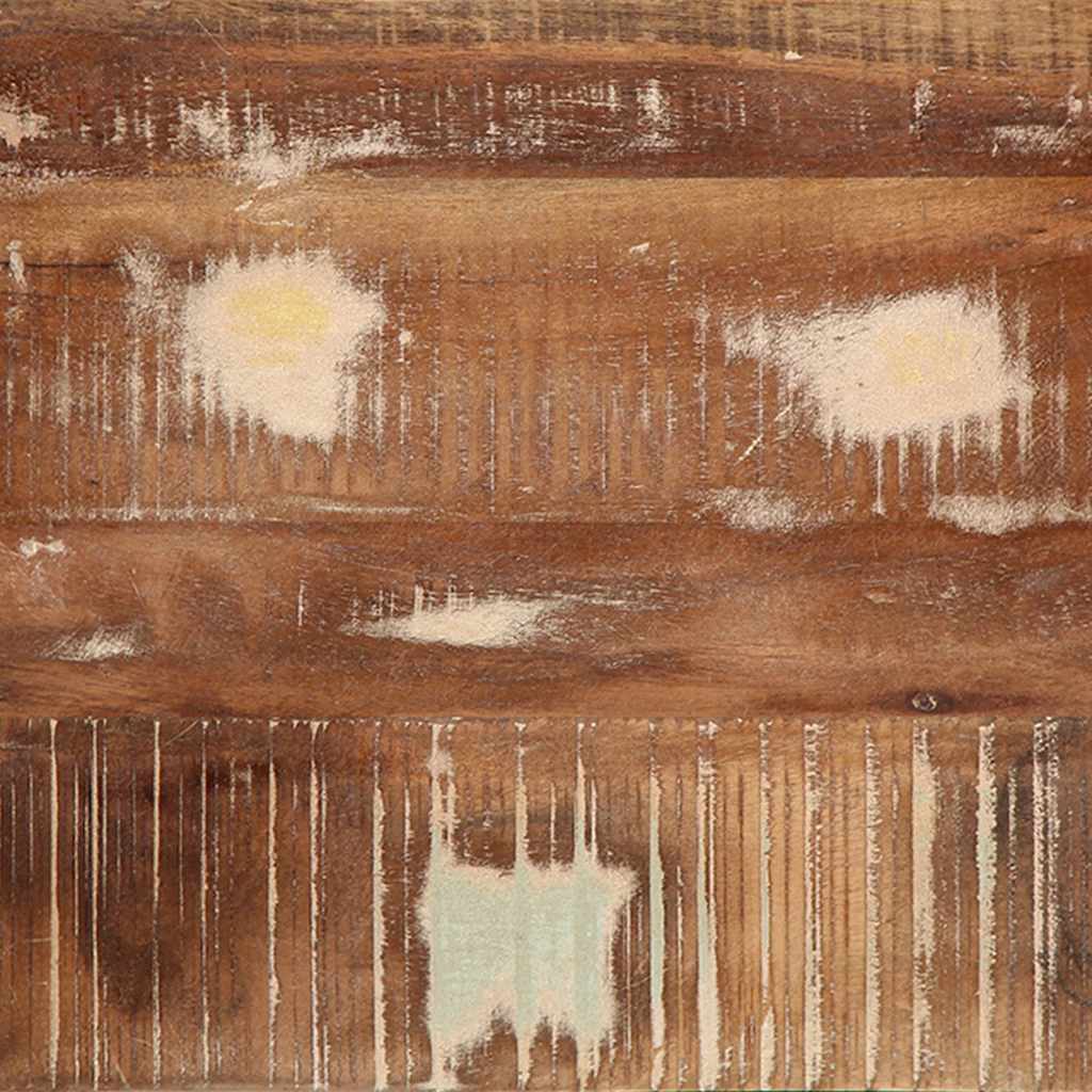 Wandtafel 90x32x75 cm massief gerecycled hout is nu te koop bij PeponiXL, paradijselijk wonen!