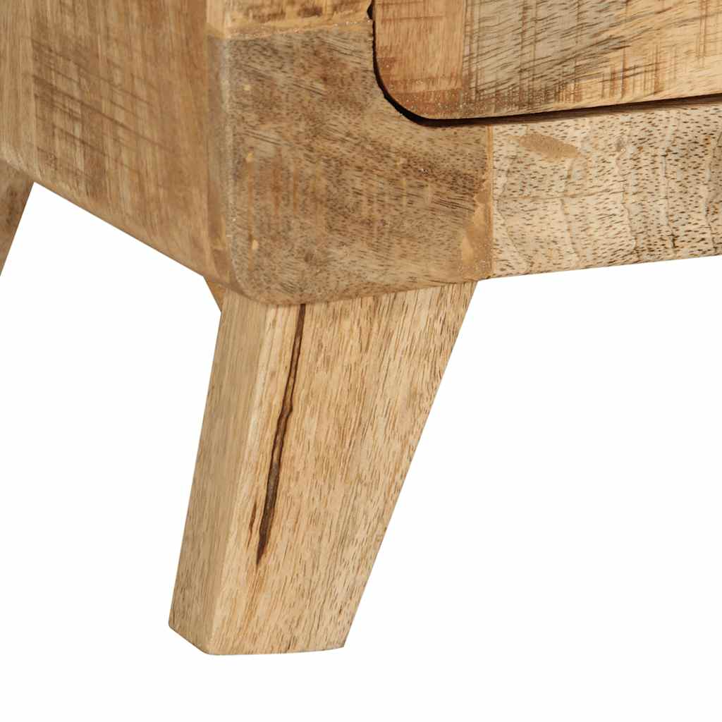 Tv-meubel 105x46x32 cm massief ruw mangohout is nu te koop bij PeponiXL, paradijselijk wonen!