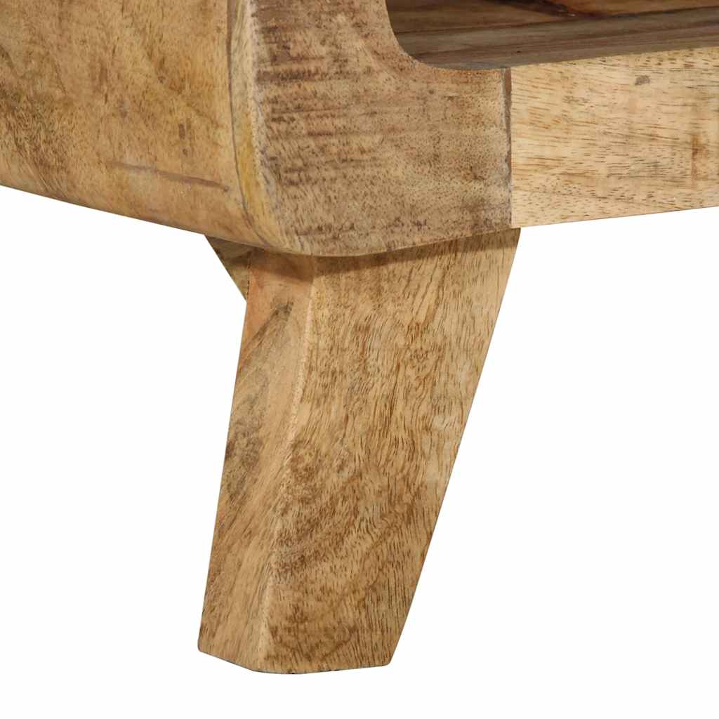 Tv-meubel 105x46x32 cm massief ruw mangohout is nu te koop bij PeponiXL, paradijselijk wonen!