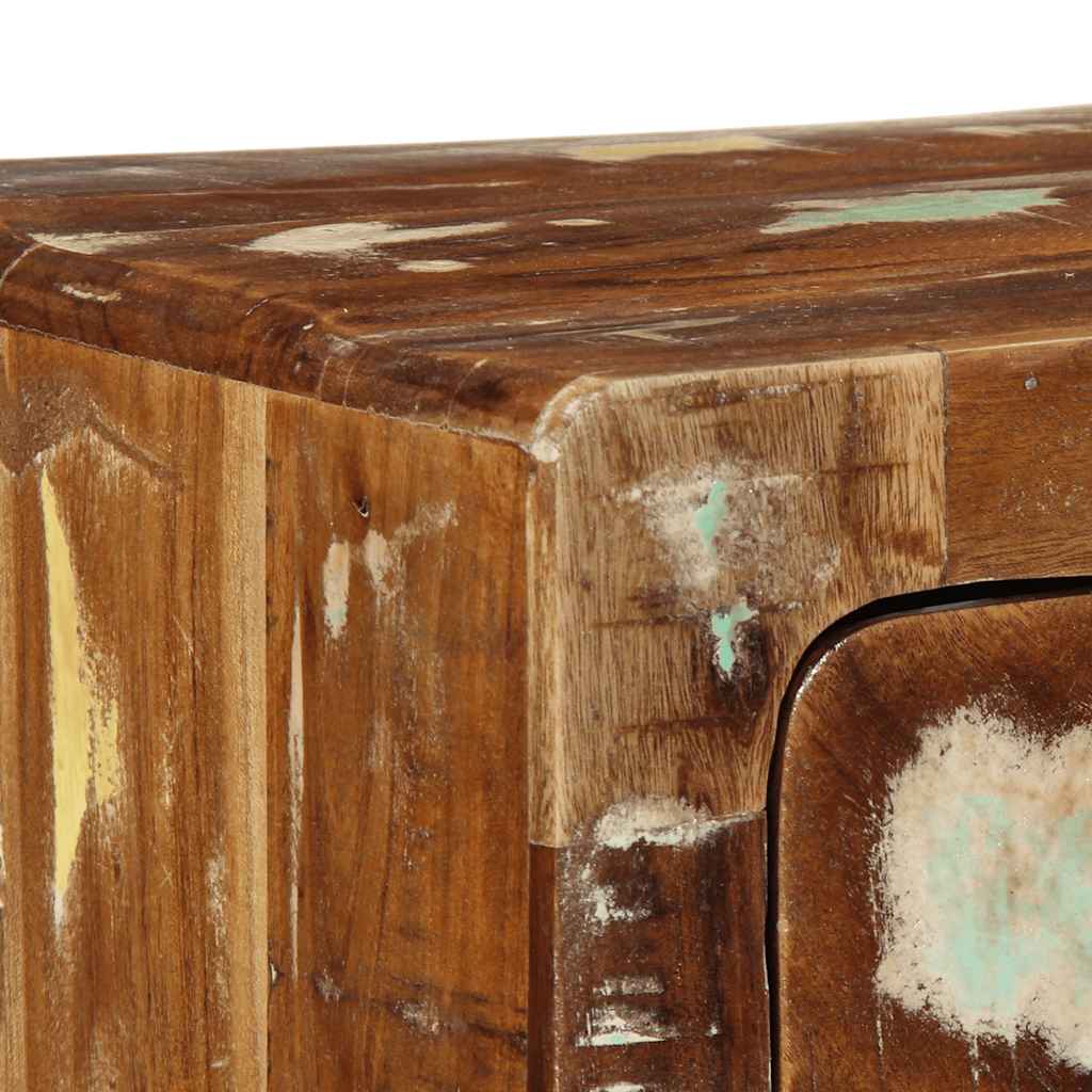 Tv-meubel wandmontage 100x32x25 cm massief gerecycled hout is nu te koop bij PeponiXL, paradijselijk wonen!