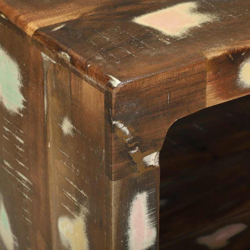 Salontafel Multikleur 90 x 50 x 35 cm Massief Gerecycled Hout is nu te koop bij PeponiXL, paradijselijk wonen!