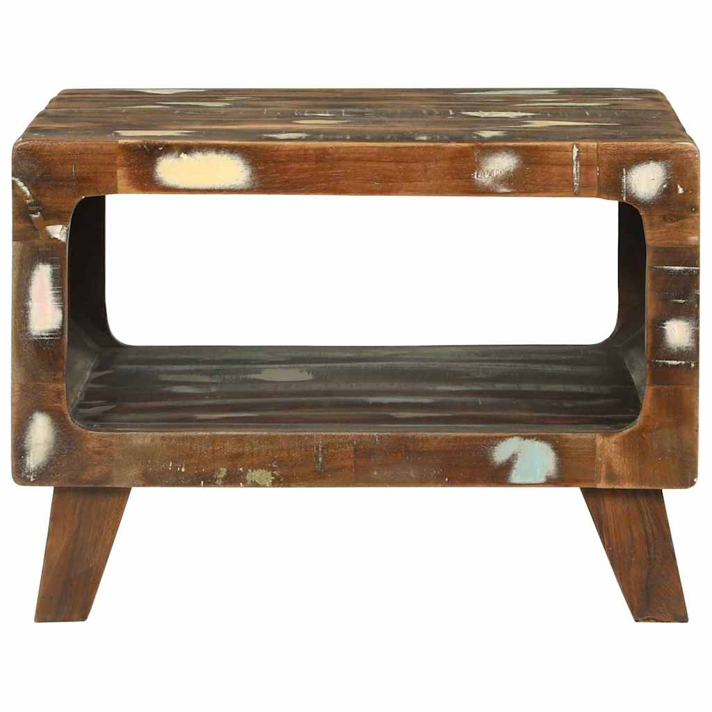 Salontafel Multikleur 50 x 50 x 35 cm Massief Gerecycled Hout is nu te koop bij PeponiXL, paradijselijk wonen!