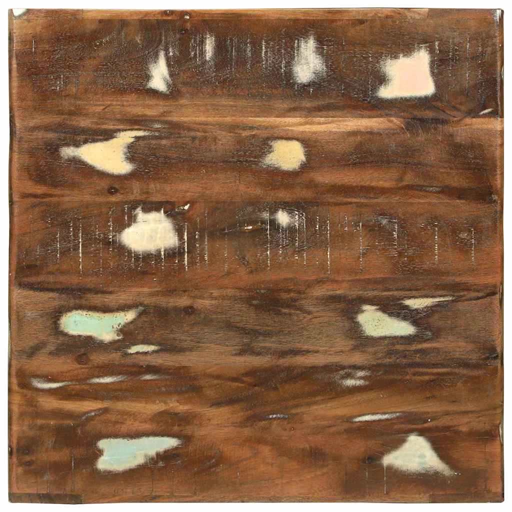 Salontafel Multikleur 50 x 50 x 35 cm Massief Gerecycled Hout is nu te koop bij PeponiXL, paradijselijk wonen!