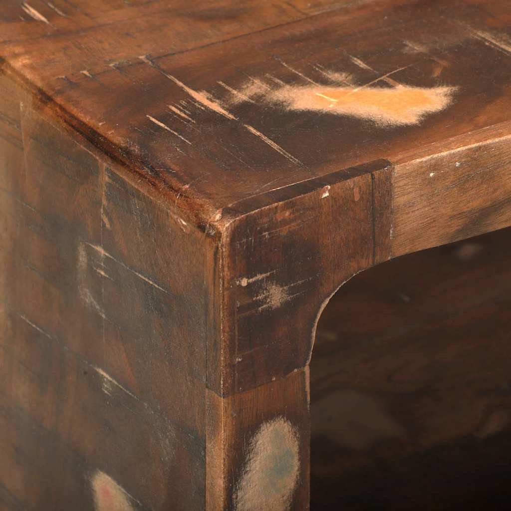 TV-kast Multikleur 60 x 30 x 25 cm Massief gerecycled hout is nu te koop bij PeponiXL, paradijselijk wonen!