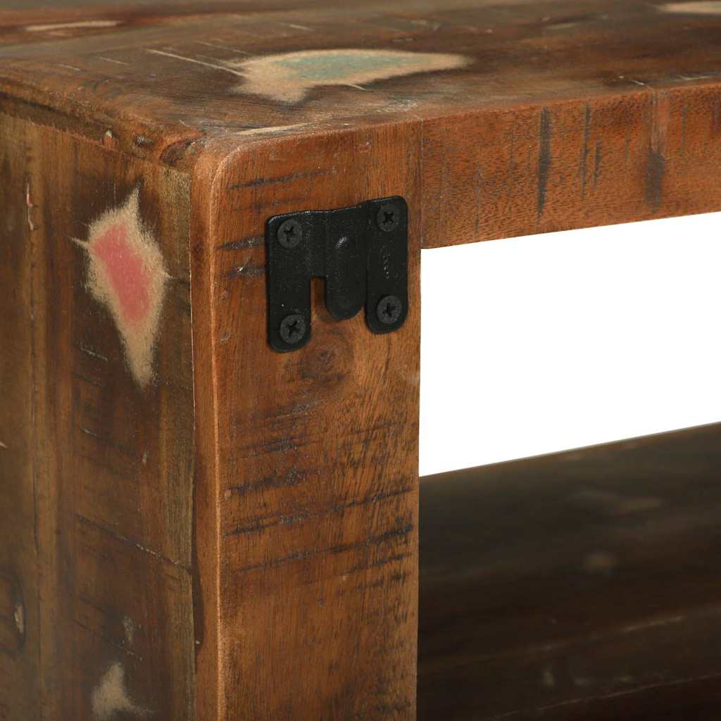 TV-kast Multikleur 60 x 30 x 25 cm Massief gerecycled hout is nu te koop bij PeponiXL, paradijselijk wonen!
