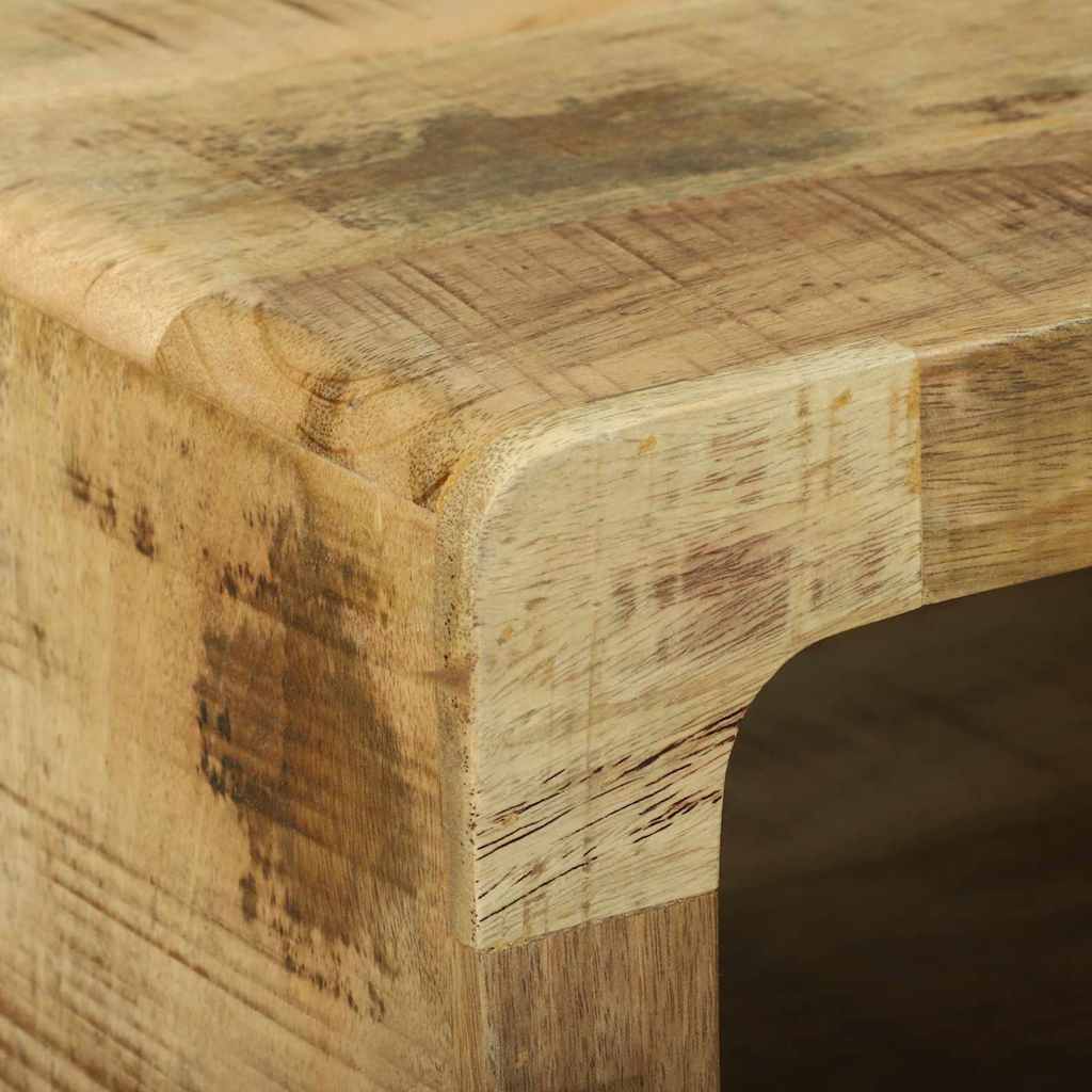 Salontafel Bruin 50 x 50 x 35 cm Massief Mango Hout is nu te koop bij PeponiXL, paradijselijk wonen!
