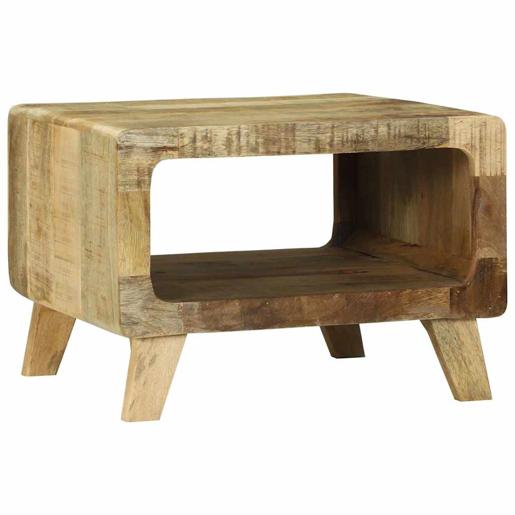 Salontafel Bruin 50 x 50 x 35 cm Massief Mango Hout is nu te koop bij PeponiXL, paradijselijk wonen!