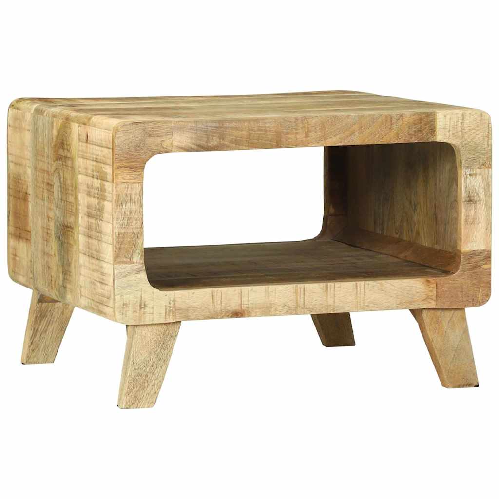 Salontafel Bruin 50 x 50 x 35 cm Massief Mango Hout is nu te koop bij PeponiXL, paradijselijk wonen!