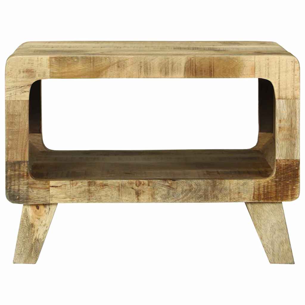 Salontafel Bruin 50 x 50 x 35 cm Massief Mango Hout is nu te koop bij PeponiXL, paradijselijk wonen!