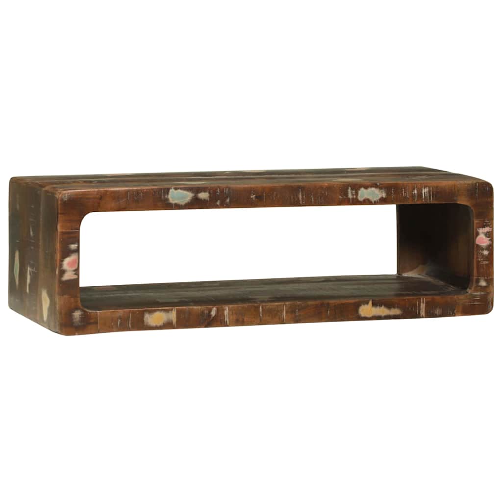 TV-kast Multikleur 80 x 30 x 25 cm Massief gerecycled hout is nu te koop bij PeponiXL, paradijselijk wonen!