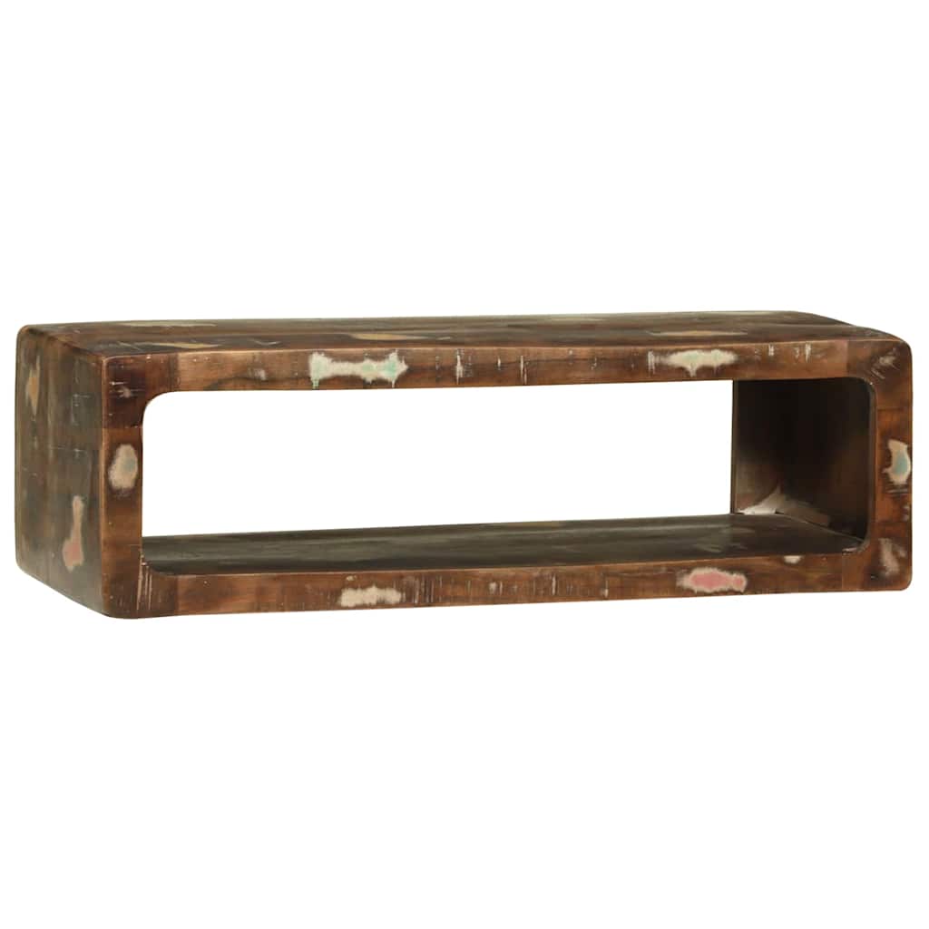 TV-kast Multikleur 80 x 30 x 25 cm Massief gerecycled hout is nu te koop bij PeponiXL, paradijselijk wonen!