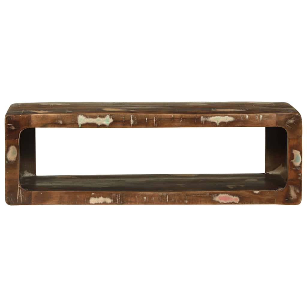 TV-kast Multikleur 80 x 30 x 25 cm Massief gerecycled hout is nu te koop bij PeponiXL, paradijselijk wonen!
