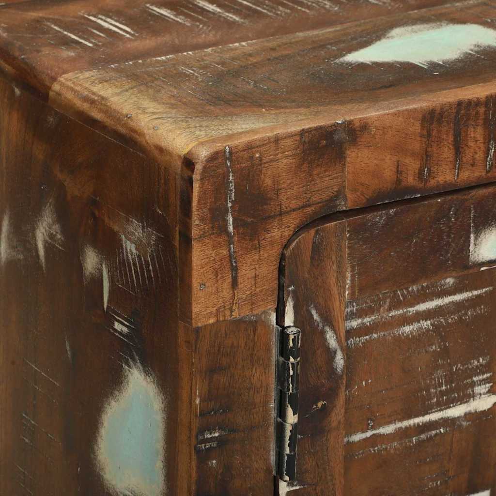 Salontafel Multikleur 80 x 54 x 45 cm Massief Gerecycled Hout is nu te koop bij PeponiXL, paradijselijk wonen!