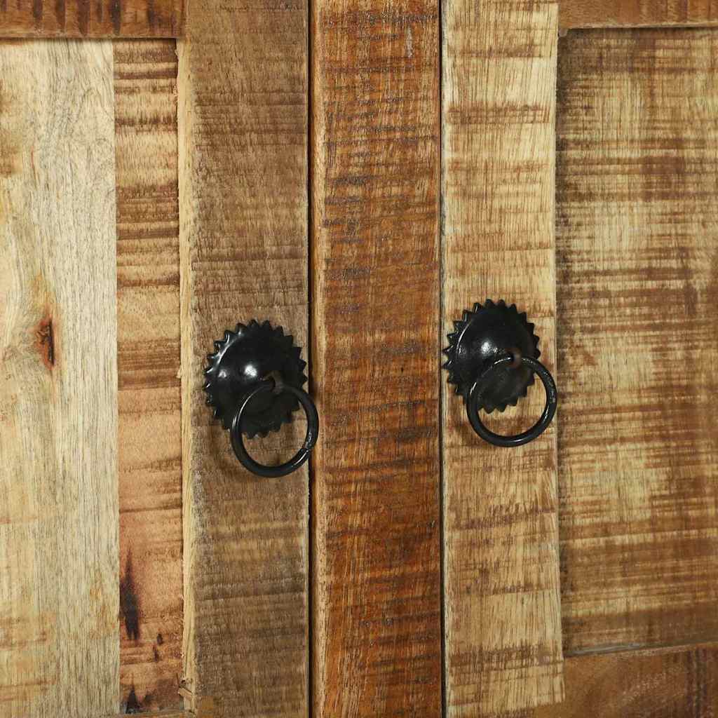Salontafel Bruin 80 x 54 x 45 cm Massief Mango Hout is nu te koop bij PeponiXL, paradijselijk wonen!