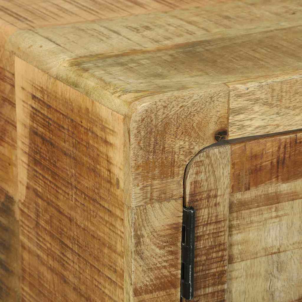Salontafel Bruin 80 x 54 x 45 cm Massief Mango Hout is nu te koop bij PeponiXL, paradijselijk wonen!
