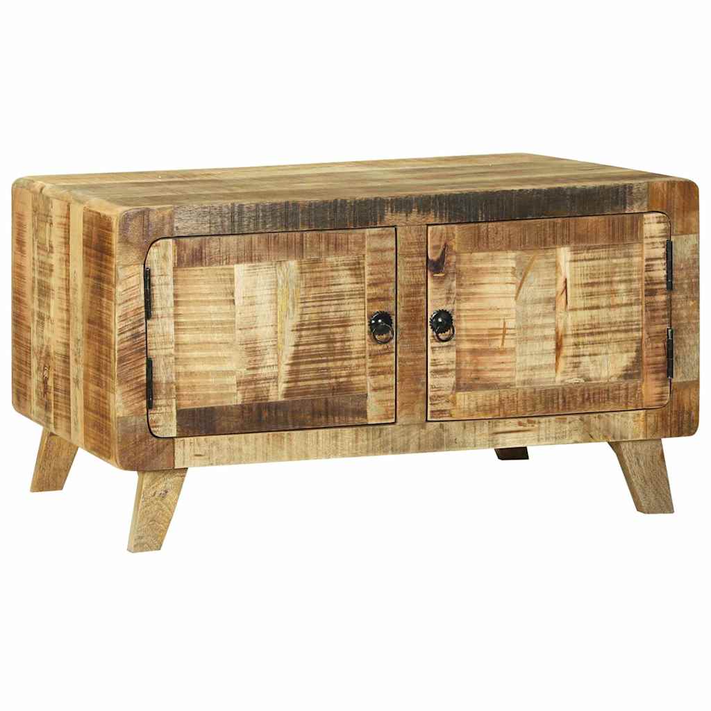 Salontafel Bruin 80 x 54 x 45 cm Massief Mango Hout is nu te koop bij PeponiXL, paradijselijk wonen!