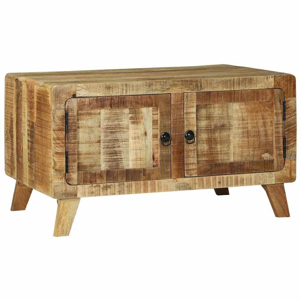 Salontafel Bruin 80 x 54 x 45 cm Massief Mango Hout is nu te koop bij PeponiXL, paradijselijk wonen!