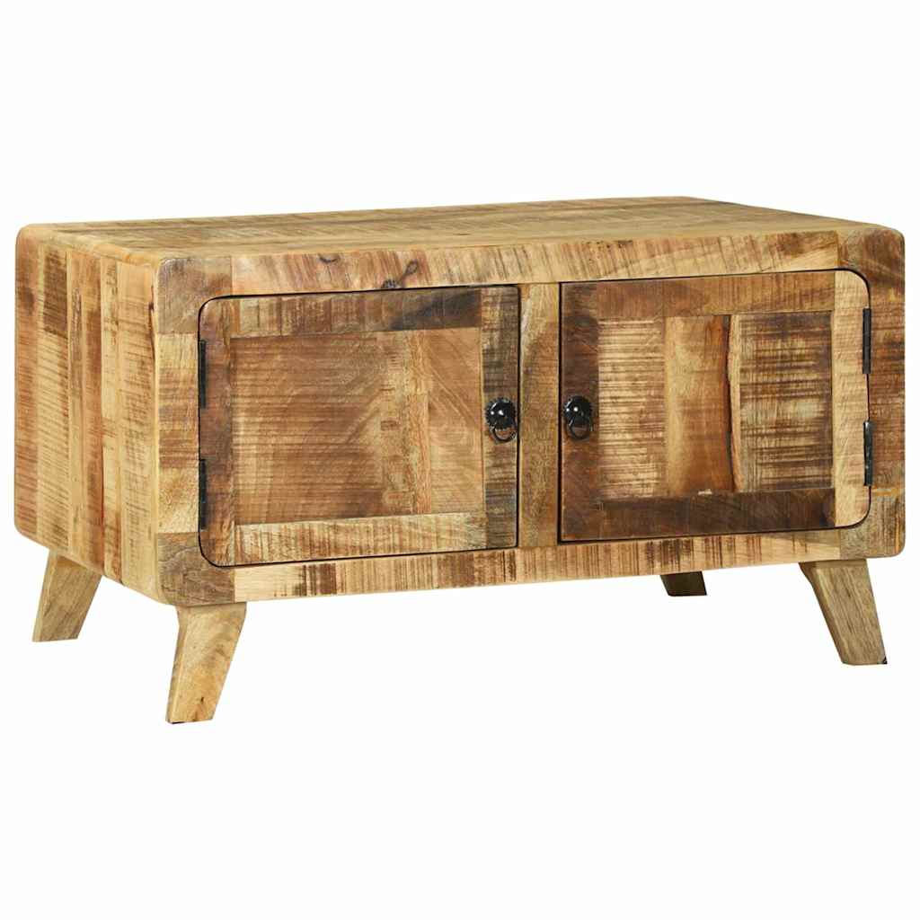Salontafel Bruin 80 x 54 x 45 cm Massief Mango Hout is nu te koop bij PeponiXL, paradijselijk wonen!