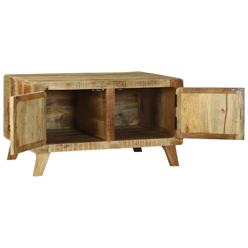 Salontafel Bruin 80 x 54 x 45 cm Massief Mango Hout is nu te koop bij PeponiXL, paradijselijk wonen!