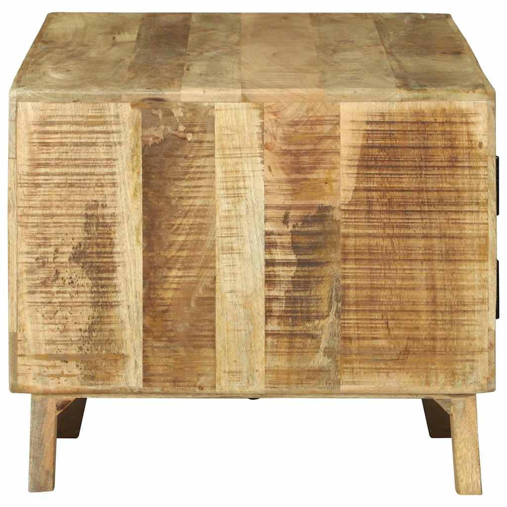 Salontafel Bruin 80 x 54 x 45 cm Massief Mango Hout is nu te koop bij PeponiXL, paradijselijk wonen!