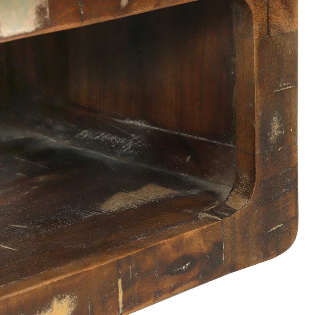 Tv-meubelset met plank 3 pcs Multikleur Massief gerecycled hout is nu te koop bij PeponiXL, paradijselijk wonen!
