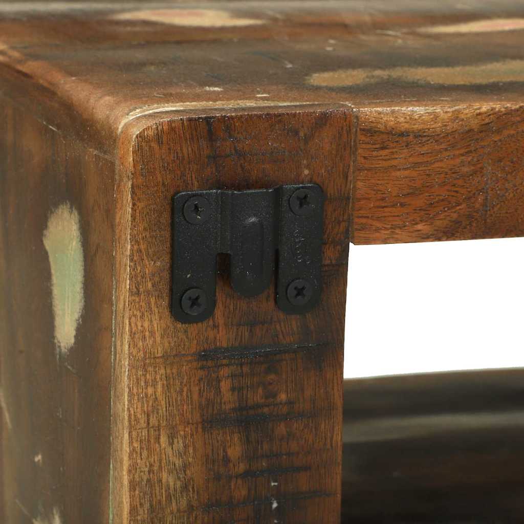Tv-meubelset met plank 3 pcs Multikleur Massief gerecycled hout is nu te koop bij PeponiXL, paradijselijk wonen!
