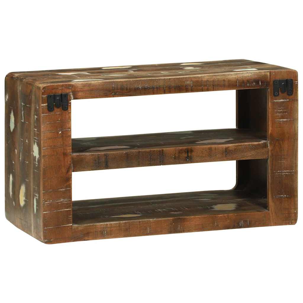 TV-kast Multikleur 60 x 32 x 36 cm Massief gerecycled hout is nu te koop bij PeponiXL, paradijselijk wonen!